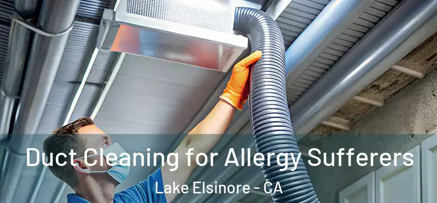 Duct Cleaning for Allergy Sufferers Lake Elsinore - CA